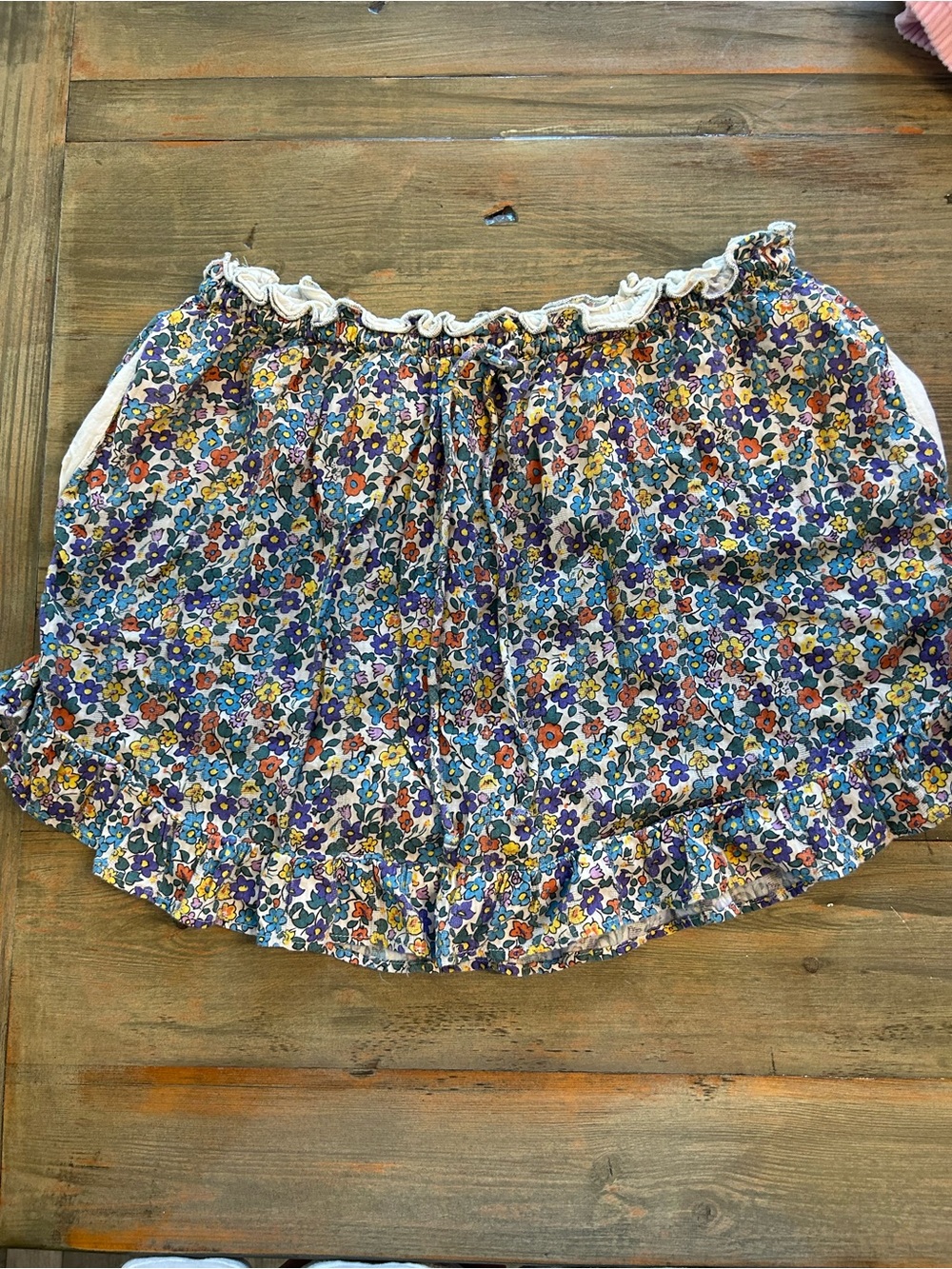 floral free people skirt